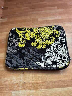 Vera Bradley tech laptop case in the Baroque pattern